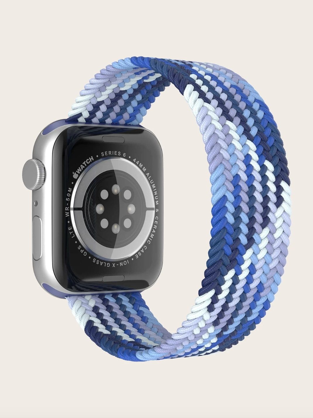 Curea Apple Watch MultiBlue Nylon Impletit