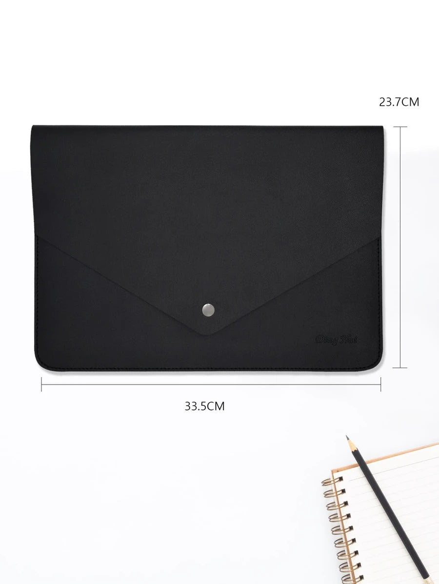 Geanta MacBook Plic Minimalist Negru