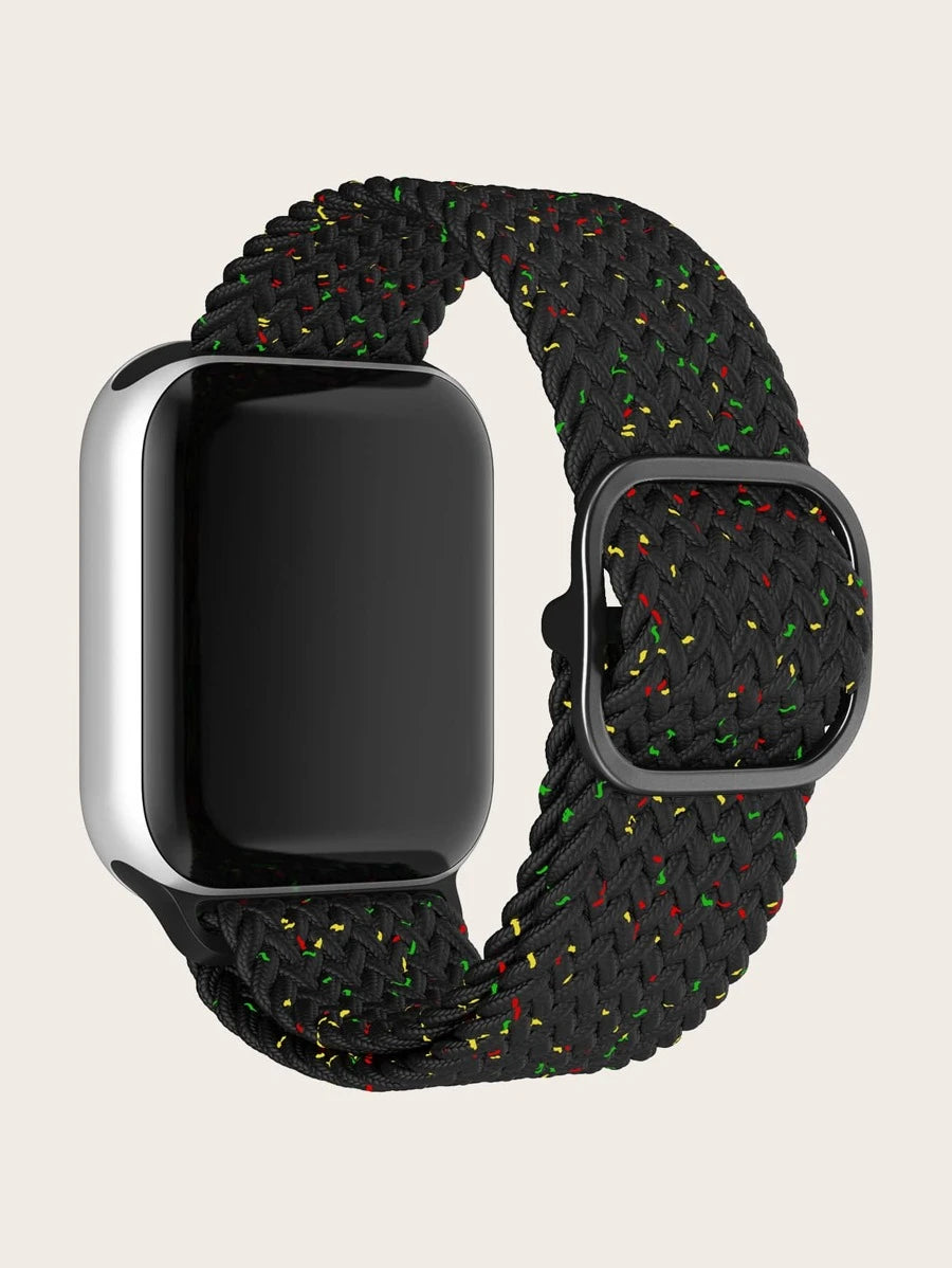 Curea Apple Watch Black Sprinkle Tesut