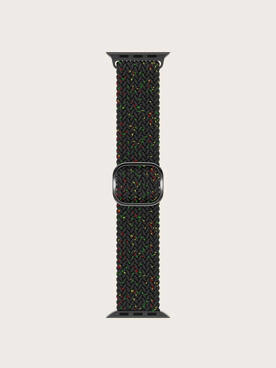 Curea Apple Watch Black Sprinkle Tesut