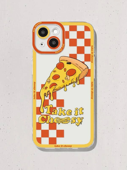 Husa iPhone Cartoon Pizza