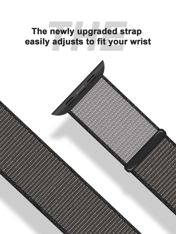 Curea Apple Watch Black Nylon