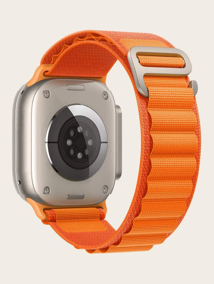 Curea Apple Watch Orange Nylon