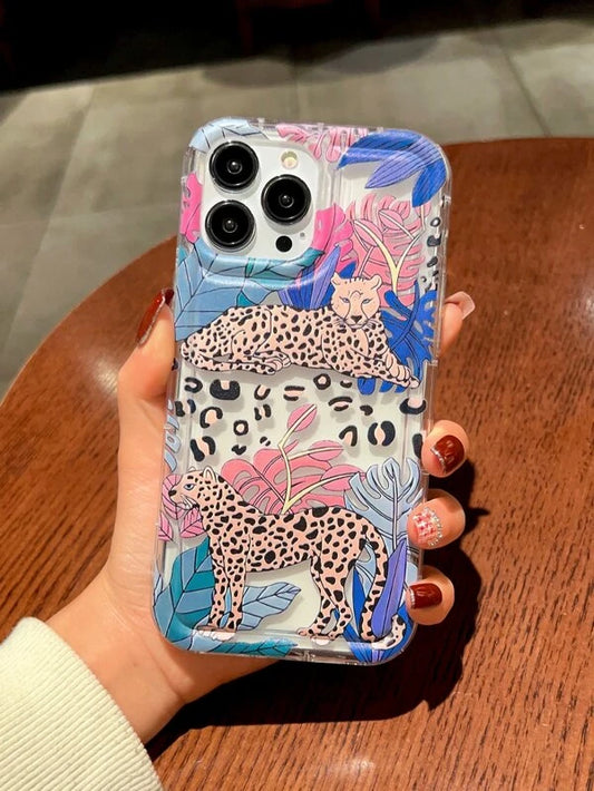 Husa iPhone Leopard