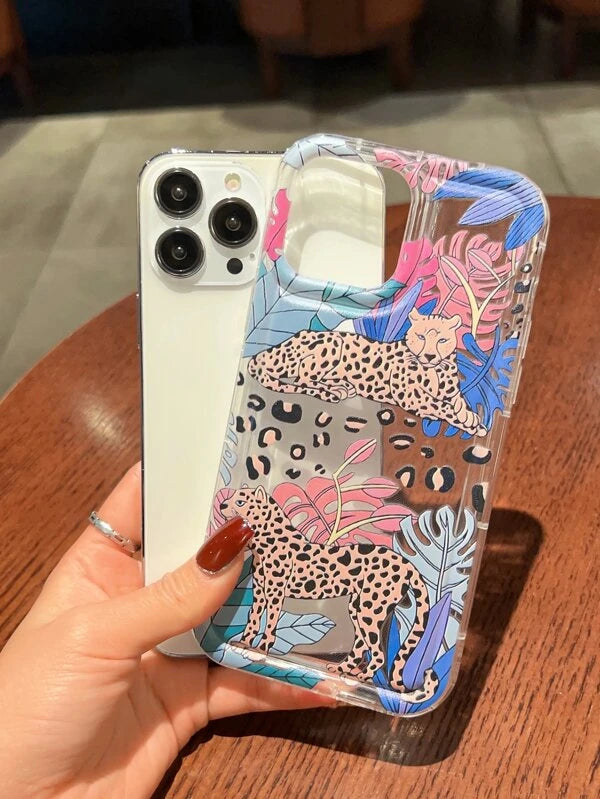 Husa iPhone Leopard