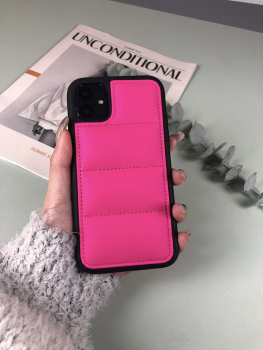 Husa iPhone Puffer 2.0 Magenta