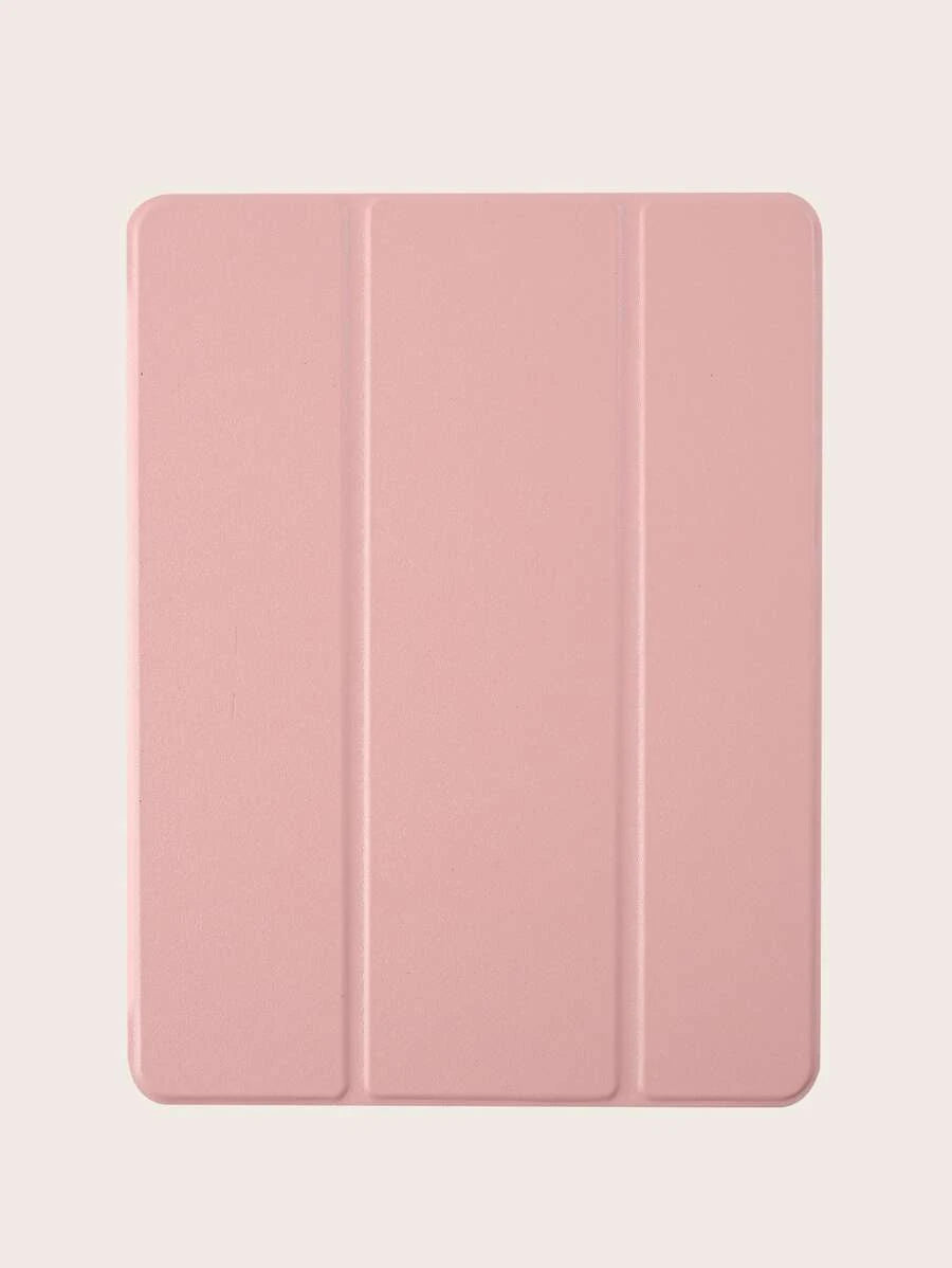 Husa iPad cu suport Pencil Flower Pink