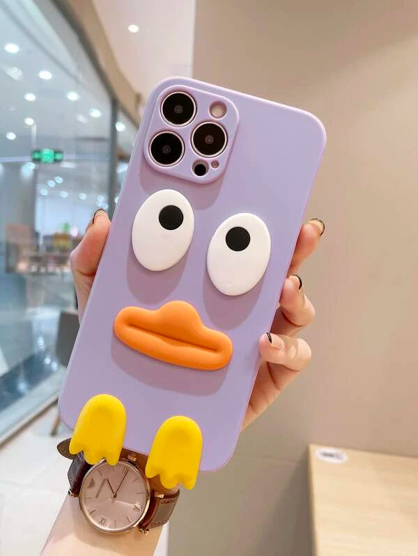 Husa iPhone Cartoon 3D