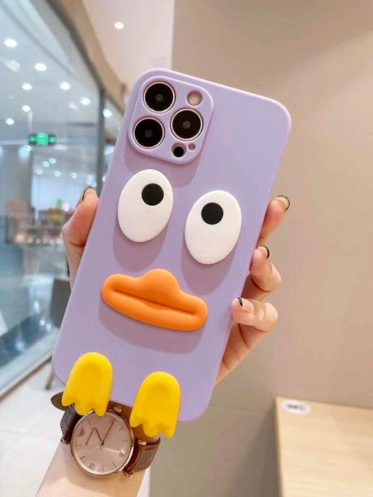 Husa iPhone Cartoon 3D