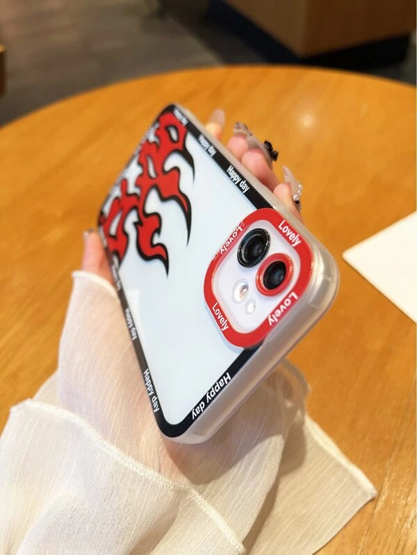 Husa iPhone Red Flames
