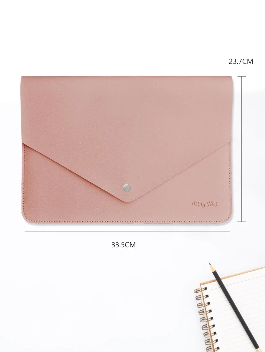 Geanta MacBook Plic Minimalist Roz