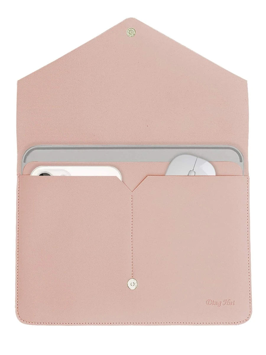 Geanta MacBook Plic Minimalist Roz
