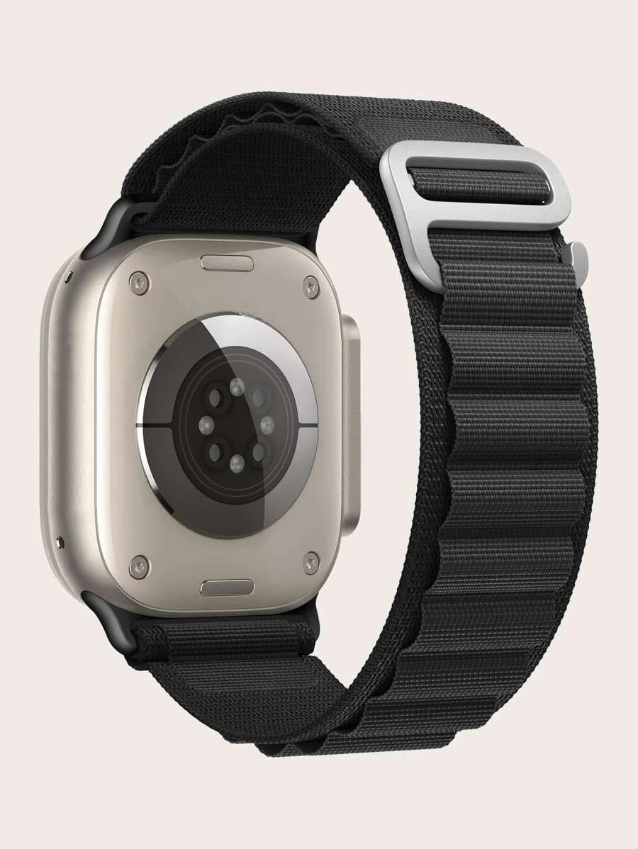 Curea Apple Watch Black Nylon