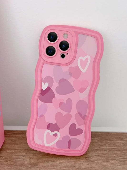 Husa iPhone Wavy Heart